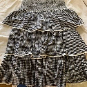 GINGHAM MAXI SKIRT (NWOT) 🔥